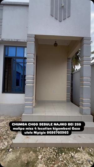 Nyumba ya chumba kimoja inapangishwa Kigamboni Geza Ulole, Dar Es Salaam
