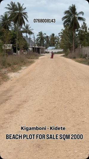 Kiwanja kinauzwa Kigamboni Kidete, Dar Es Salaam (2000 sqm) Kiwanja kinauzwa Kigamboni Kidete, Dar Es Salaam (2000 sqm)