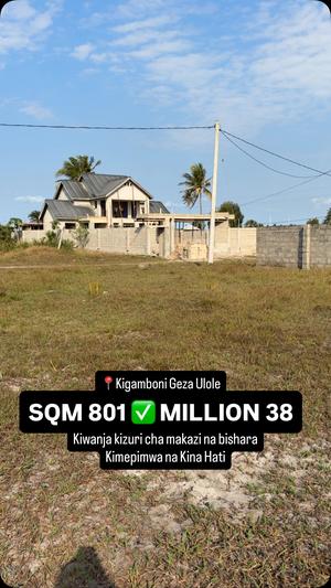 Kiwanja kinauzwa Kigamboni, Dar Es Salaam Kiwanja kinauzwa Kigamboni, Dar Es Salaam