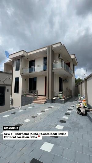 Nyumba ya vyumba vinne inapangishwa Goba Njia Nne, Dar Es Salaam Nyumba ya vyumba vinne inapangishwa Goba Njia Nne, Dar Es Salaam