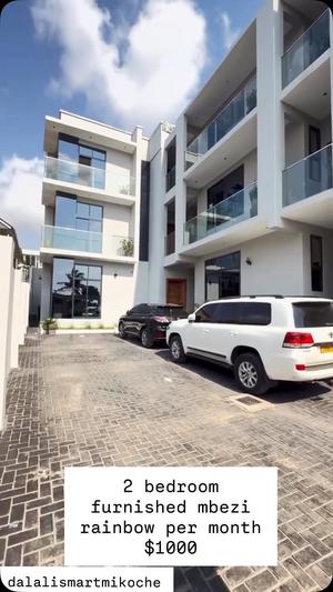 Apartment (Furnished) ya vyumba viwili inapangishwa Mbezi Beach Rainbow, Dar Es Salaam Apartment (Furnished) ya vyumba viwili inapangishwa Mbezi Beach Rainbow, Dar Es Salaam