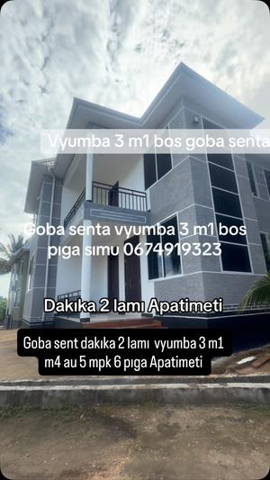 3 Bedrooms Apartment for Rent in Goba, Dar Es Salaam