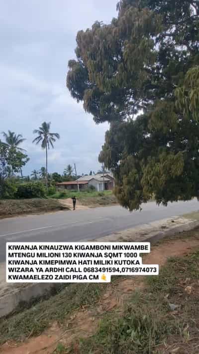 Plot for sale in Kigamboni, Dar Es Salaam