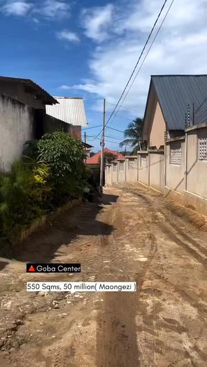 Kiwanja kinauzwa Goba, Dar Es Salaam (550 sqm)