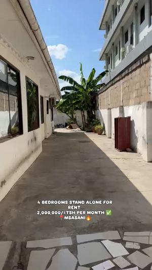 Nyumba ya vyumba vitatu inapangishwa Msasani, Dar Es Salaam