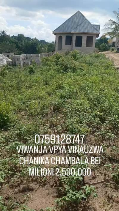 Viwanja vinauzwa Chanika, Dar Es Salaam