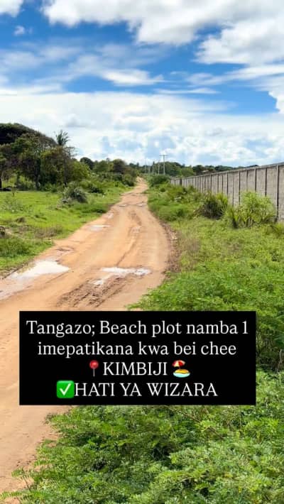 Kiwanja kinauzwa Kimbiji, Dar Es Salaam