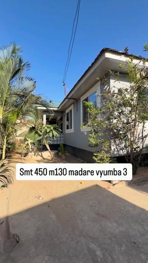 Nyumba ya vyumba vitatu inauzwa Madale, Dar Es Salaam (130 sqm)