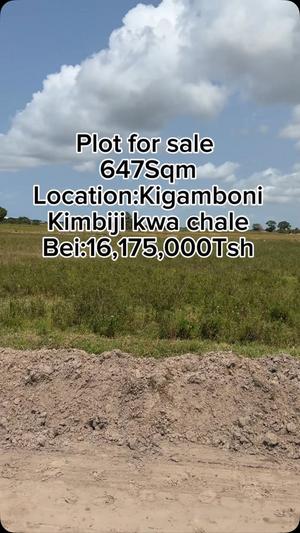 Plot for sale in Kimbiji Kwa Chale, Dar Es Salaam sqm 647