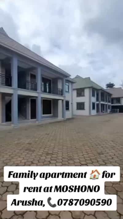 2 Bedrooms House/Apartment for Rent in Moshono, Arusha