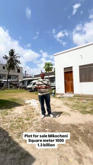 Kiwanja kinauzwa Mikocheni, Dar Es Salaam (1000 sqm)