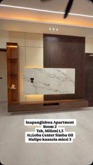 Apartment ya vyumba viwili inapangishwa Goba Center, Dar Es Salaam Apartment ya vyumba viwili inapangishwa Goba Center, Dar Es Salaam
