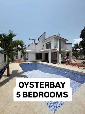 Nyumba ya vyumba vitano inapangishwa Oysterbay, Dar Es Salaam