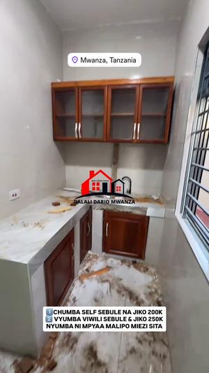 Nyumba ya vyumba viwili inapangishwa Mwanza