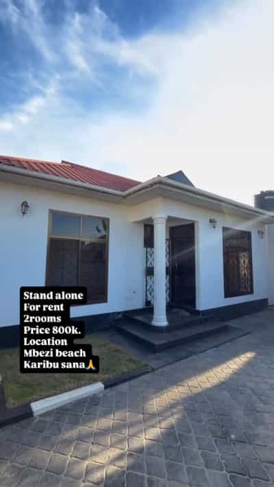 Nyumba ya vyumba viwili inapangishwa Mbezi Beach, Dar Es Salaam