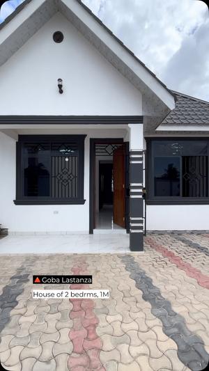Nyumba ya vyumba viwili inapangishwa Goba Lastanza, Dar Es Salaam
