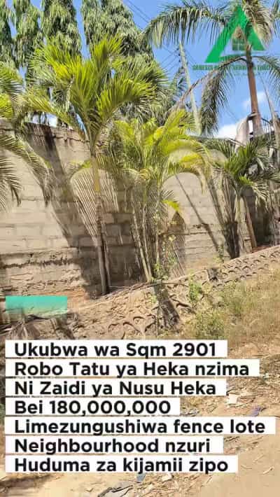 Residential Plot for Sale in Salasala Kipilipili, Dar Es Salaam (2901 sqm)