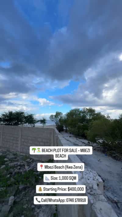 Beach Plot kinauzwa Mbezi Beach, Dar Es Salaam (1000 sqm)