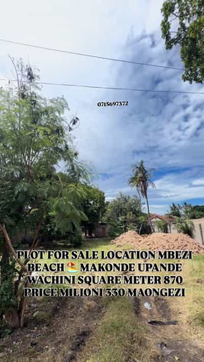 Kiwanja kinauzwa Mbezi Beach Makonde, Dar Es Salaam (870 sqm)