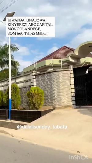 Plot for sale in Tabata Abc Capital Mongolandege, Dar Es Salaam sqm 660 Plot for sale in Tabata Abc Capital Mongolandege, Dar Es Salaam sqm 660