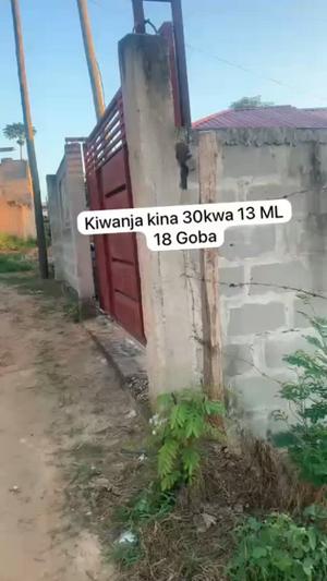 Plot for sale in Goba Kontena, Dar Es Salaam sqm 390 Plot for sale in Goba Kontena, Dar Es Salaam sqm 390