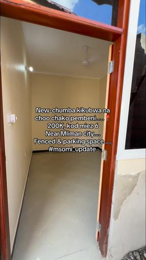 Nyumba ya chumba kimoja inapangishwa Mlimani City, Dar Es Salaam Nyumba ya chumba kimoja inapangishwa Mlimani City, Dar Es Salaam