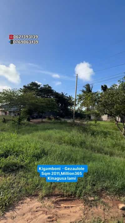 Kiwanja kinauzwa Kigamboni Gezaulole, Dar Es Salaam (2011 sqm)