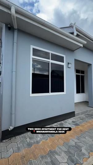 Nyumba/Apartment ya vyumba viwili inapangishwa Mwananyamala, Dar Es Salaam