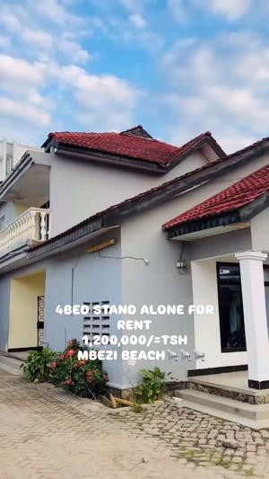Nyumba ya vyumba vinne inapangishwa Mbezi Beach, Dar Es Salaam