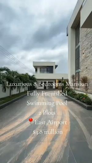 Nyumba (Furnished) ya vyumba 8 inauzwa East Airport