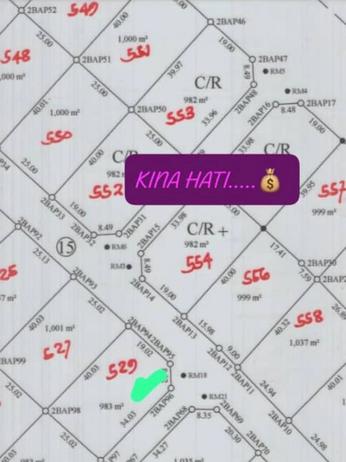 Kiwanja kinauzwa Kitelela, Dodoma sqm 983