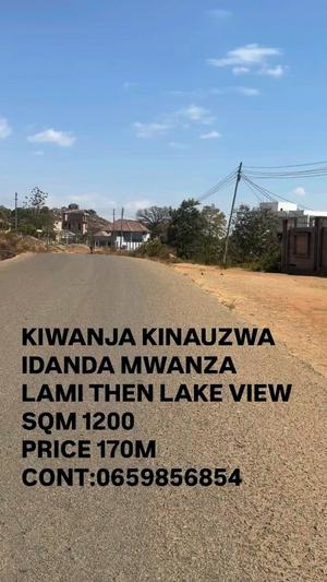 Kiwanja kinauzwa Ibanda, Mwanza (1200 sqm)