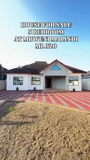 Nyumba ya vyumba vitatu inauzwa Mbweni Malindi, Dar Es Salaam (800 sqm) Nyumba ya vyumba vitatu inauzwa Mbweni Malindi, Dar Es Salaam (800 sqm)