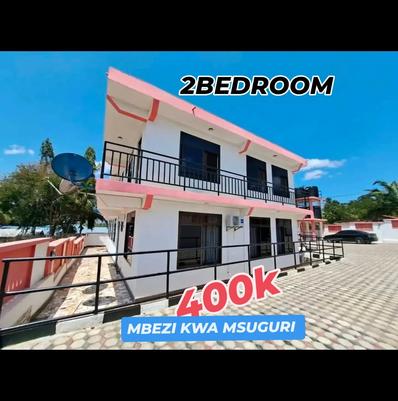 2 Bedrooms Apartment for Rent in Mbezi Kwa Msuguri, Dar Es Salaam