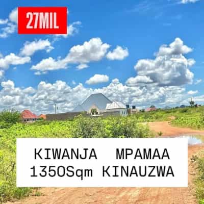 Kiwanja kinauzwa Mpamaa, Dar Es Salaam (1350 sqm)