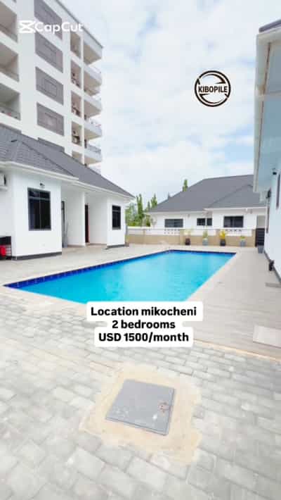 Apartment (Furnished) ya vyumba viwili inapangishwa Mikocheni, Dar Es Salaam