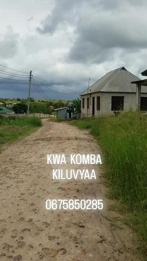 Viwanja vinauzwa Kiluvya Kwa Komba, Pwani sqm 400