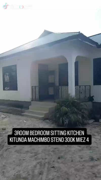 3 Bedrooms Apartment for Rent in Kitunda Machimbo Stend, Dar Es Salaam