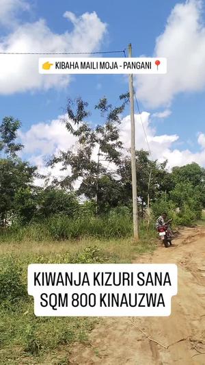 Kiwanja kinauzwa Kibaha Maili Moja, Pwani sqm 800 Kiwanja kinauzwa Kibaha Maili Moja, Pwani sqm 800