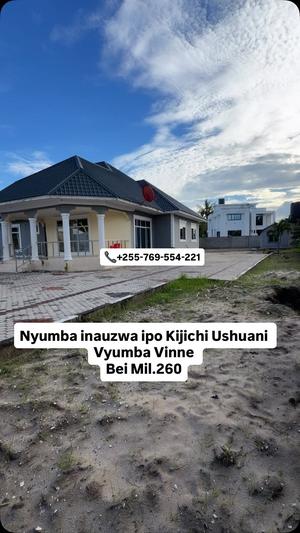 Nyumba ya vyumba vinne inauzwa Kijichi, Shuani, Dar Es Salaam (2000 sqm) Nyumba ya vyumba vinne inauzwa Kijichi, Shuani, Dar Es Salaam (2000 sqm)