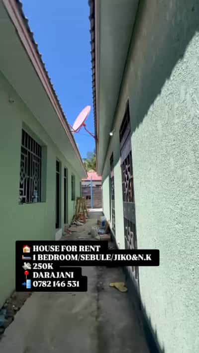 Nyumba ya chumba kimoja inapangishwa Kigamboni Darajani, Dar Es Salaam