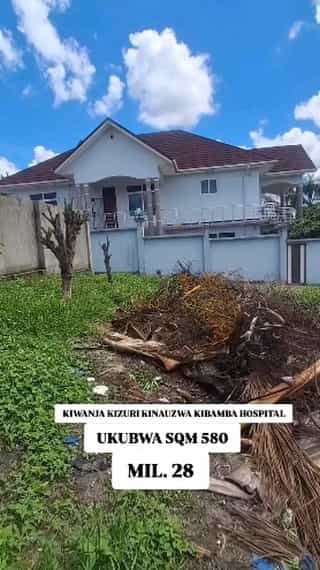 Kiwanja kinauzwa Kibamba Hospital, Dar Es Salaam (580 sqm)