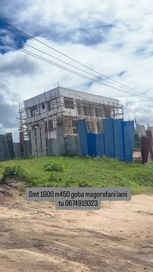 Kiwanja kinauzwa Goba Magorofani, Dar Es Salaam (1600 sqm)