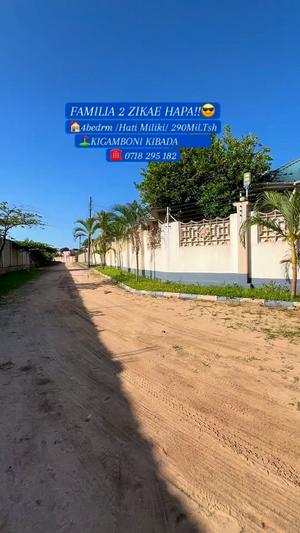 Nyumba/Apartment ya vyumba viwili inauzwa Kigamboni Kibada, Dar Es Salaam Nyumba/Apartment ya vyumba viwili inauzwa Kigamboni Kibada, Dar Es Salaam