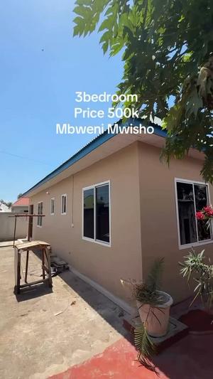Nyumba ya vyumba vitatu inapangishwa Mbweni Mwisho, Dar Es Salaam