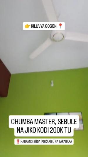 Nyumba ya chumba kimoja inapangishwa Kiluvya Gogoni, Pwani Nyumba ya chumba kimoja inapangishwa Kiluvya Gogoni, Pwani