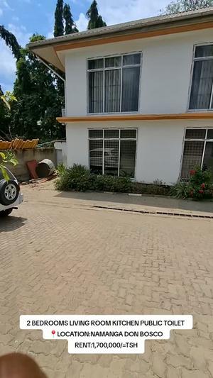 Apartment ya vyumba viwili inapangishwa Namanga Don Bosco, Arusha
