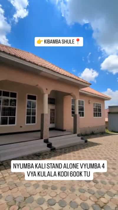 Nyumba ya vyumba vinne inapangishwa Kibamba Shule, Dar Es Salaam