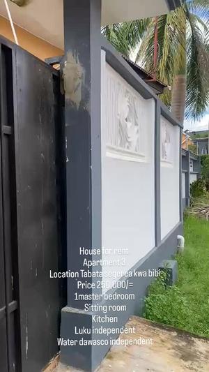 Apartment ya chumba kimoja inapangishwa Tabata, Dar Es Salaam