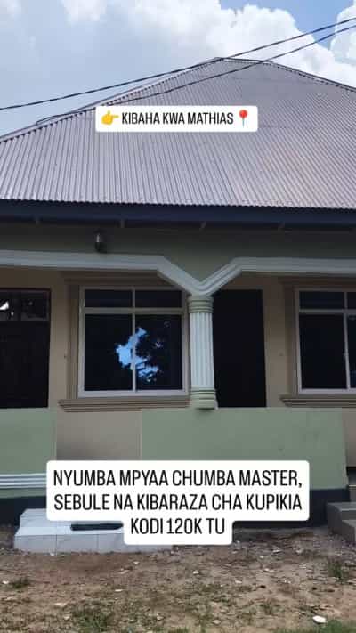 Nyumba ya chumba kimoja inapangishwa Kibaha kwa Mathias, Pwani